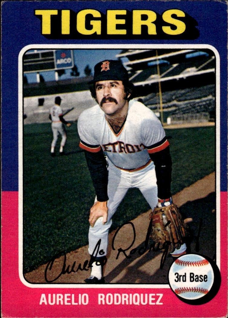 1975 O-Pee-Chee #221 Aurelio Rodriguez