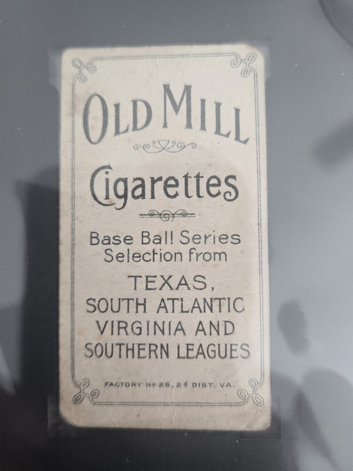 1909-11 Baseball Old Mill Cigarettes T206 DOM MULLANEY SGC 1 Jacksonville