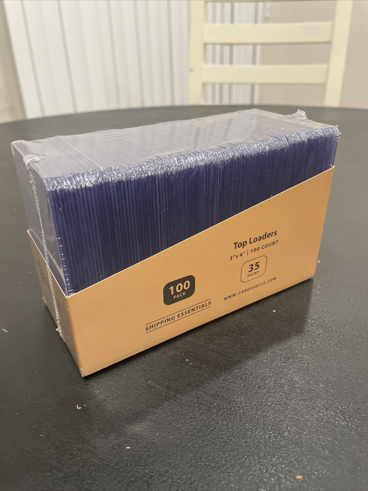 SE 3″x4″ Clear Regular Toploaders for Standard Cards up to 35pt 100ct pack
