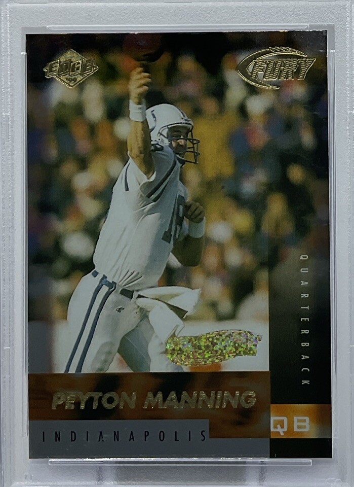 Peyton Manning PSA 9 -1999 Collectors Edge Fury Gold Ingot -Colts, Broncos, Vols