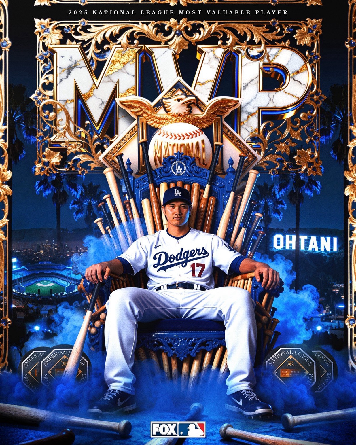 Shohei Ohtani 8×10 photo Los Angeles Dodgers 2024/2025 NL MVP