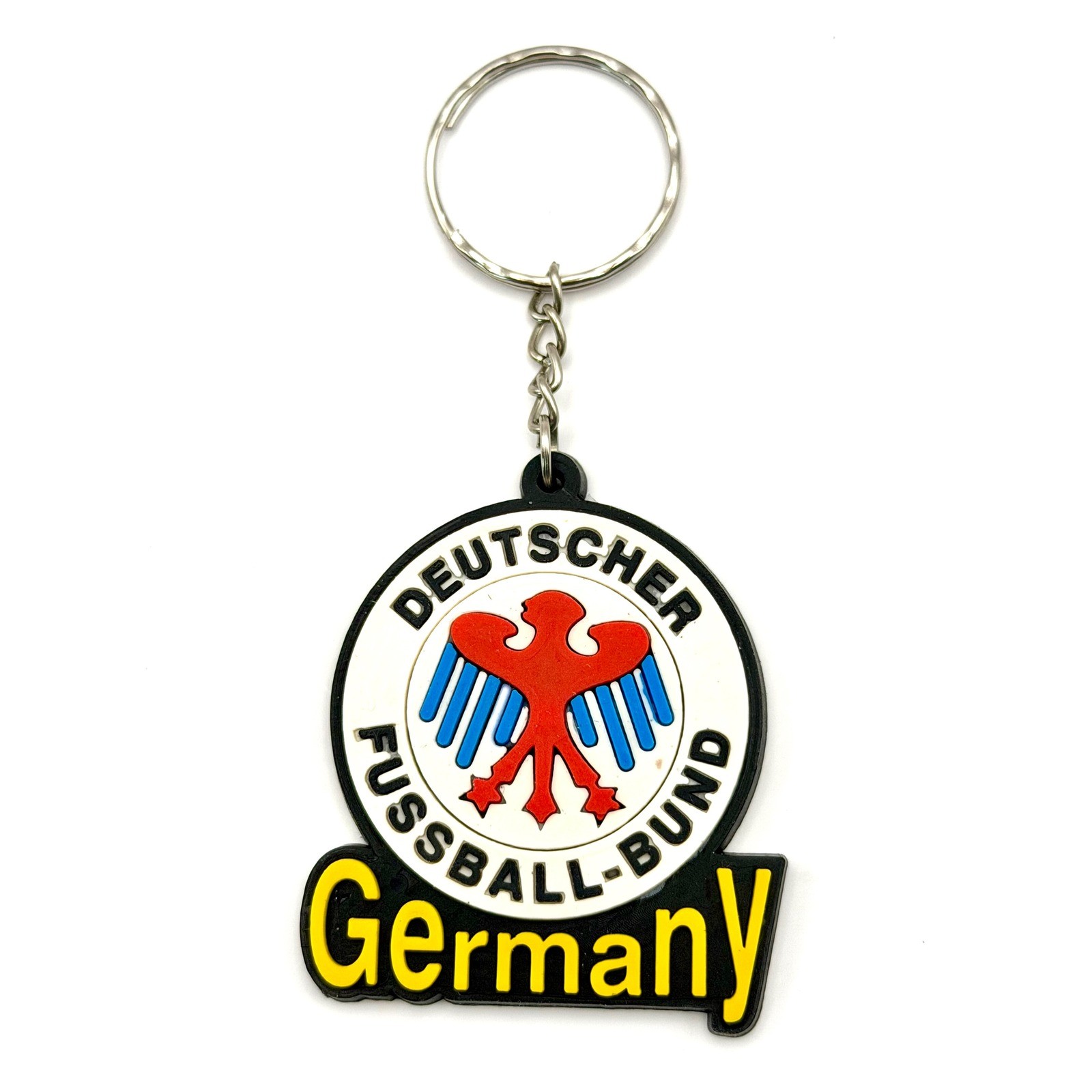 Germany Soccer Keychain Deutscher Fussball Bund DFB Rubber PVC World Cup Fan