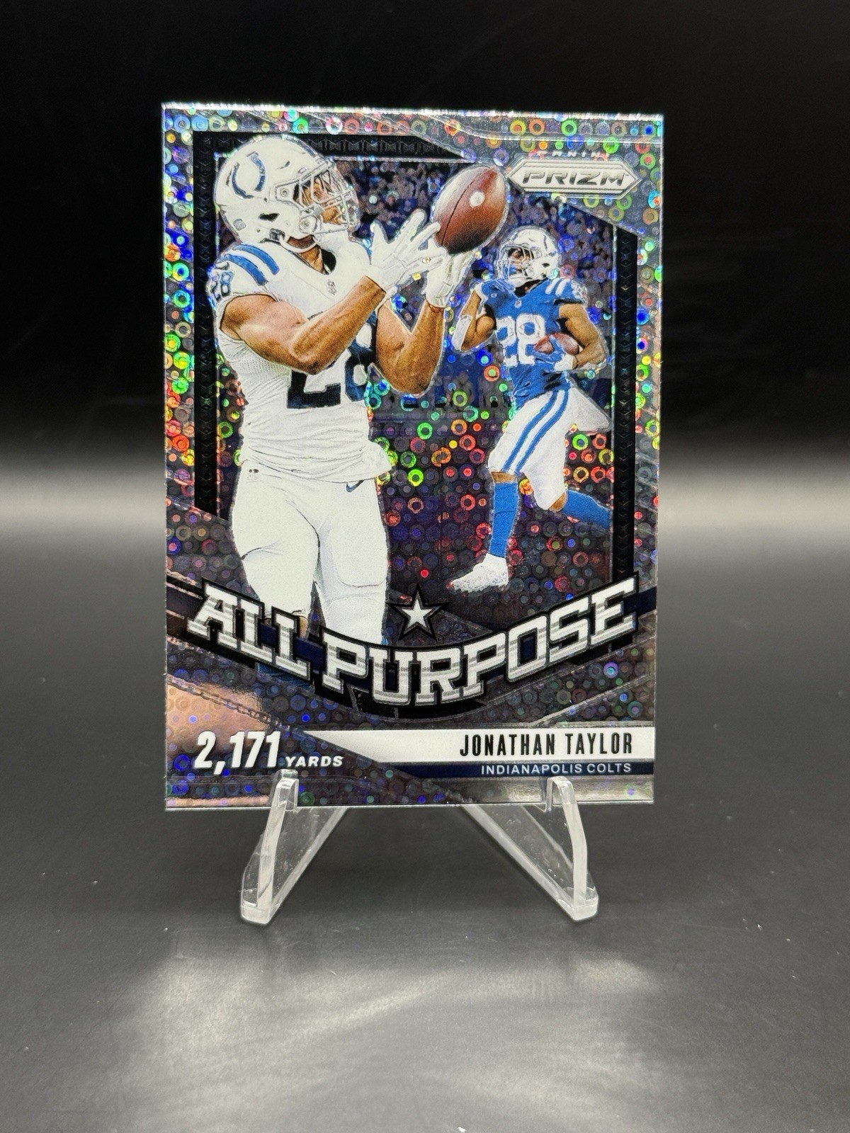 2024 PANINI PRIZM ALL PURPOSE JONATHAN TAYLOR #16 NO HUDDLE COLTS