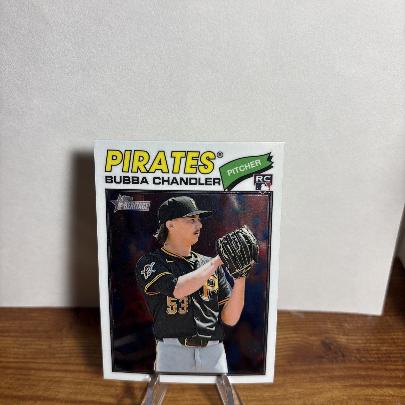 2026 Topps Heritage Bubba Chandler RC Chrome Pittsburgh Pirates Rookie