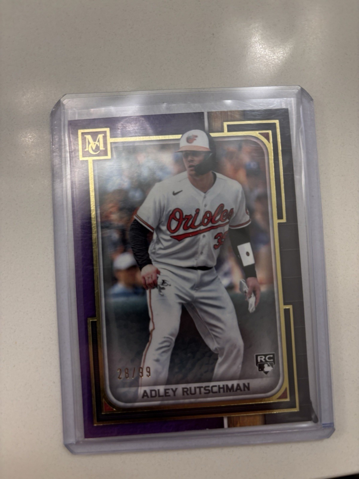 2023 Topps Museum Collection – Adley Rutschman #6 Amethyst /99 (RC)