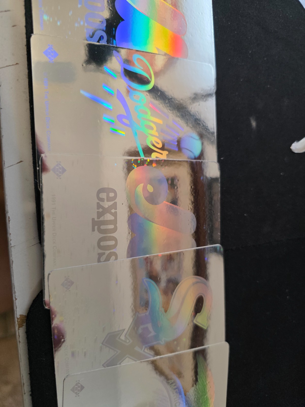 1991 Upper Deck Holographic cards