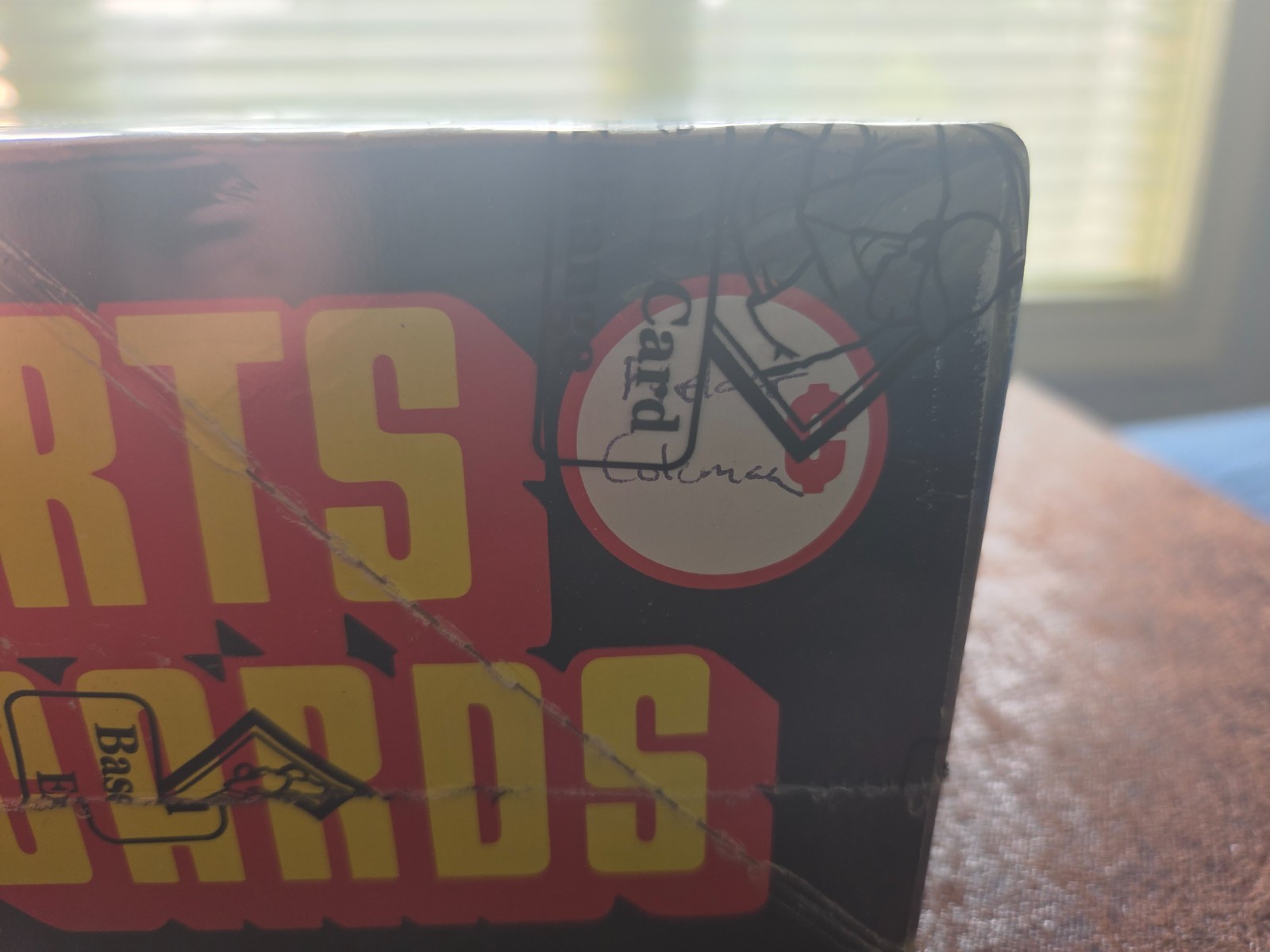 1986 Topps Baseball Rack Pack Box BBCE Authenticated -Cecil Fielder, Dykstra RC?