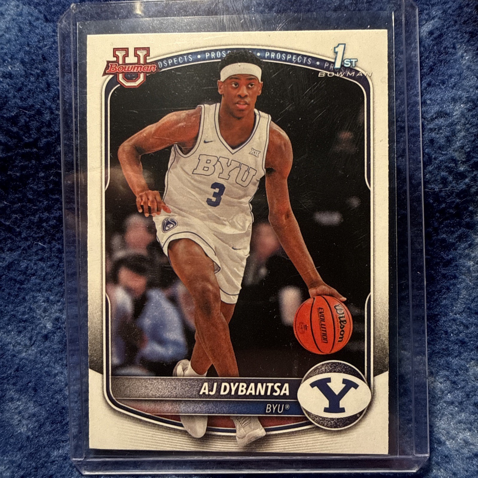 2025-26 Bowman Basketball Paper Prospects BpP-1 AJ Dybantsa, BYU