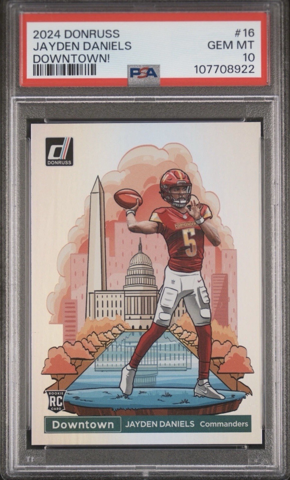 2024 Panini Donruss Downtown Style Hot Pack! (Jayden Daniels Rookie RC Inspired)