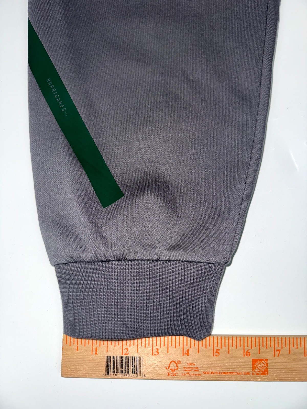 Adidas Miami Hurricanes CFB Team Issued Pants Men Gray Football Texas A&M Game