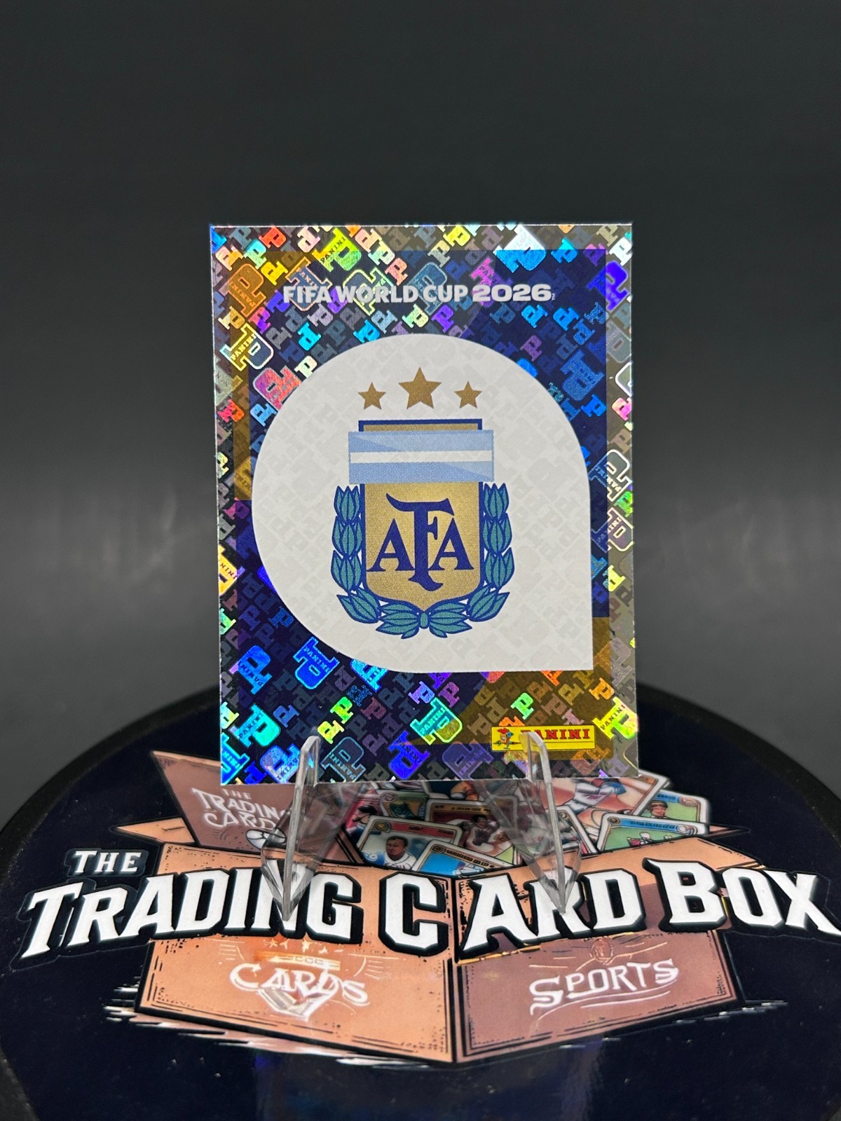 Panini FIFA World Cup 2026 ARG 1 Argentina Team Badge Sticker Club Logo