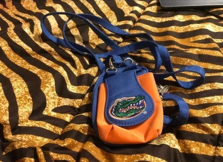 Florida Gators Purse Plus Touch Phone ID Wallet Charm 14 Gift Bag Compact Swamp