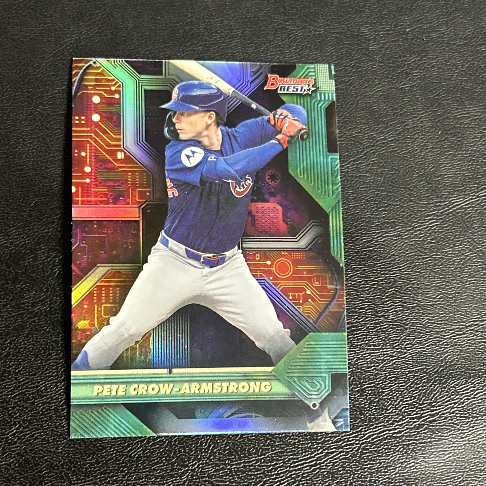 2025 Bowman’s Best Pete Crow-Armstrong Circuitry Refractor #C-18