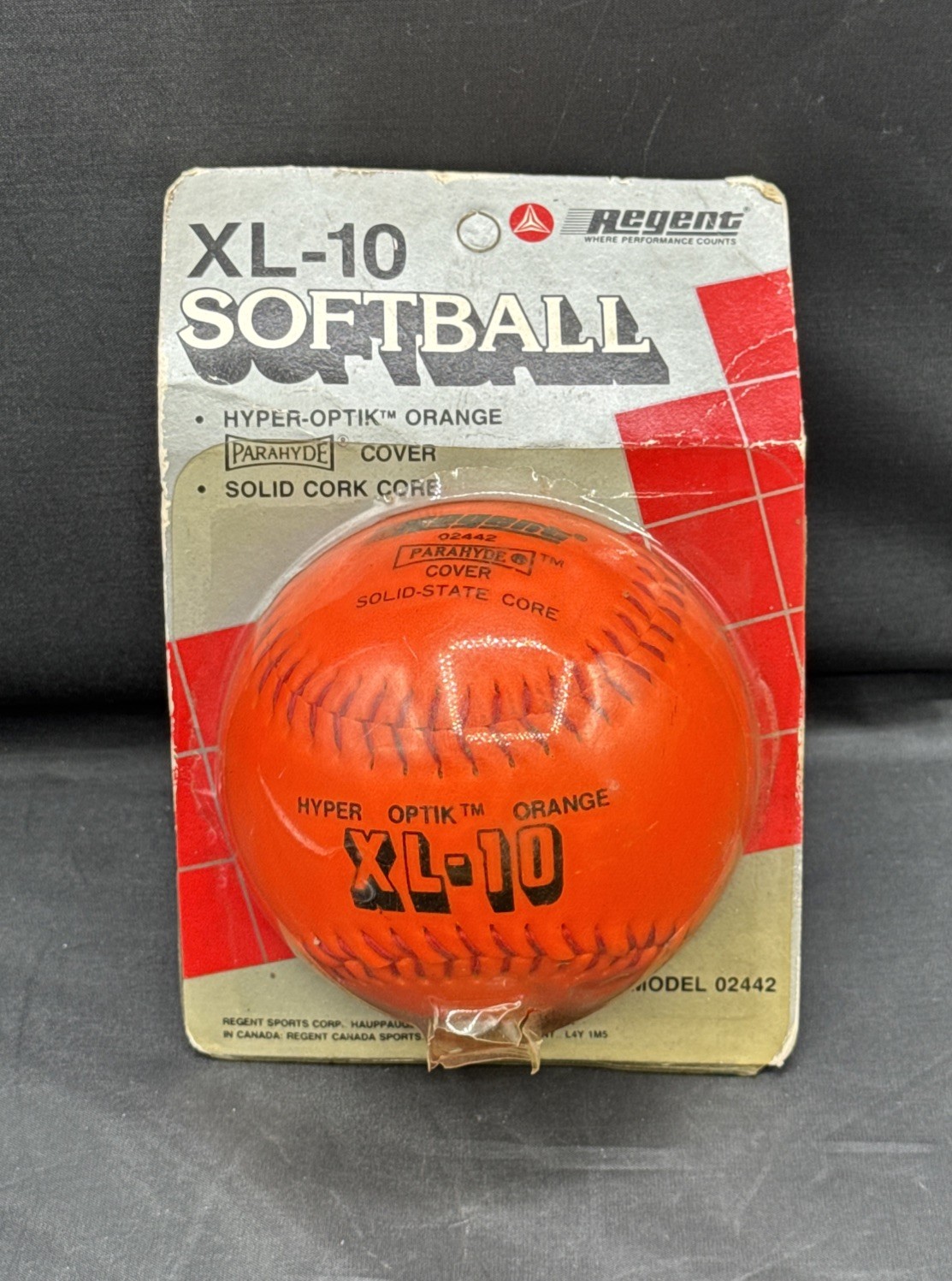 Vintage Regent XL-10 Orange Softball NEW RARE