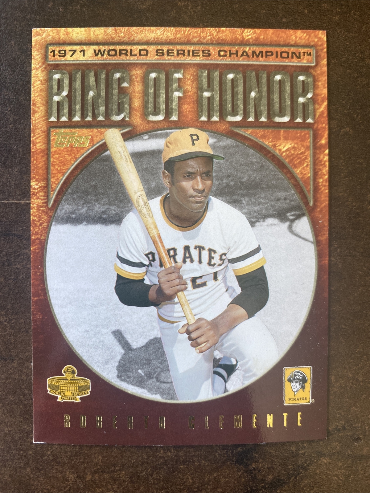 Roberto Clemente Pittsburgh Pirates 2009 Topps Ring of Honor RH26