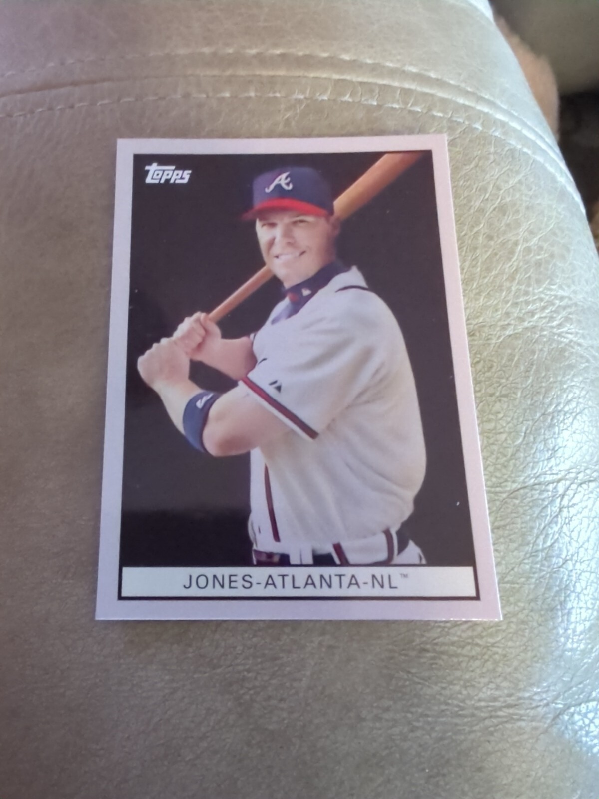 2008 Topps Trading Card History Chipper Jones #TCH31 Braves!!!