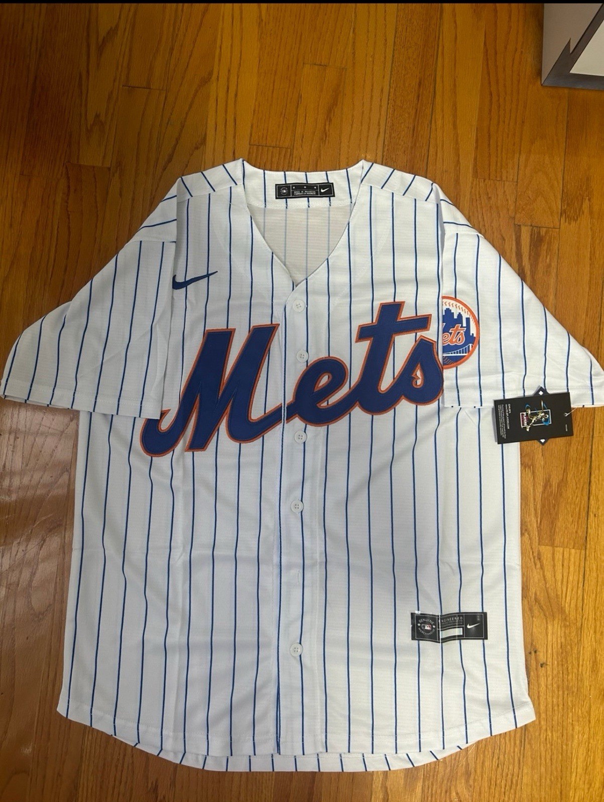 New York Mets Jersey Nike Team Jersey Replica Custom Stitched NWT Men’s M Medium