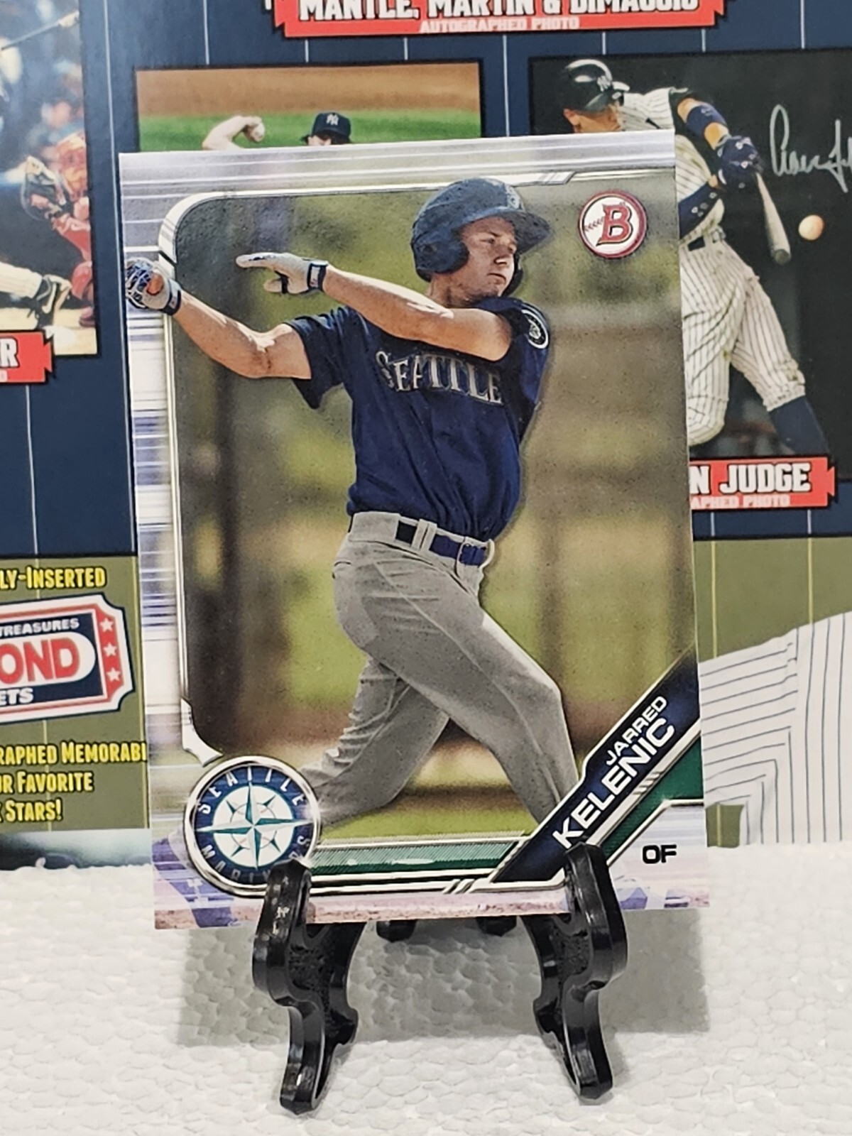 2019 Bowman Prospect Paper Jarred Kelenic #BP-13 Seattle Mariners