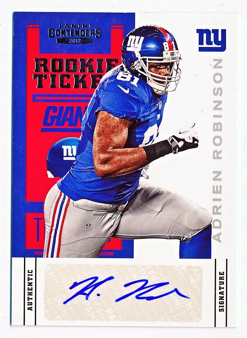 2012 Contenders Football Rookie Ticket Autograph Auto SP Rc – You Pick