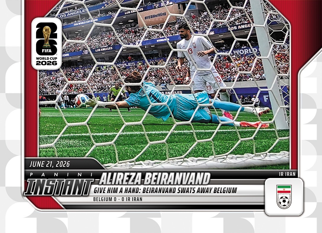 2026 Panini Instant FIFA World Cup #82 Alireza Beiranvand Iran PRESALE