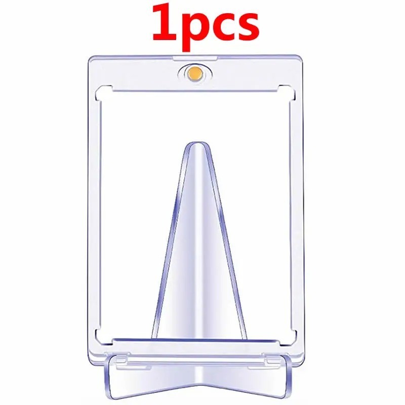 1-5 Pack Magnetic Trading Sports Card Holders 35pt One-Touch UV Protection Case