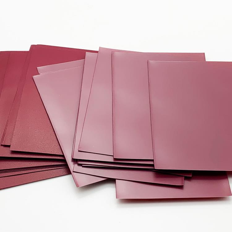 Lenayuyu 100pcs Winered Deck Protector Standard MTG Card Sleeves 66x91mm Matte