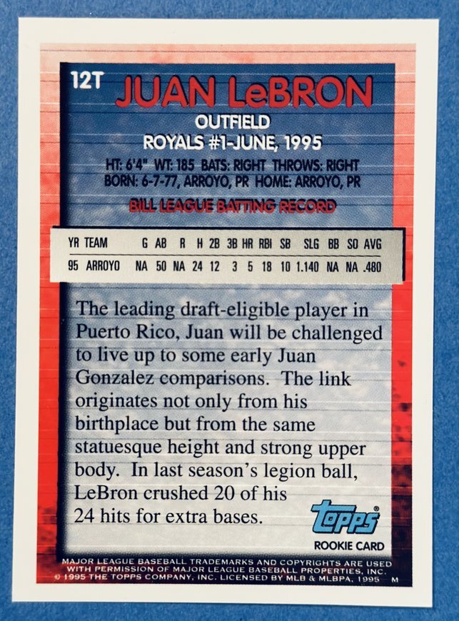 1995 Topps Traded and Rookies Baseball *Complete Your Set*