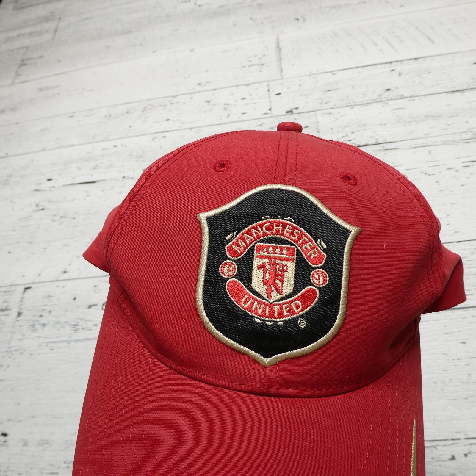 Manchester United Hat Cap Strap Back Mens Red Soccer Football Club Nike