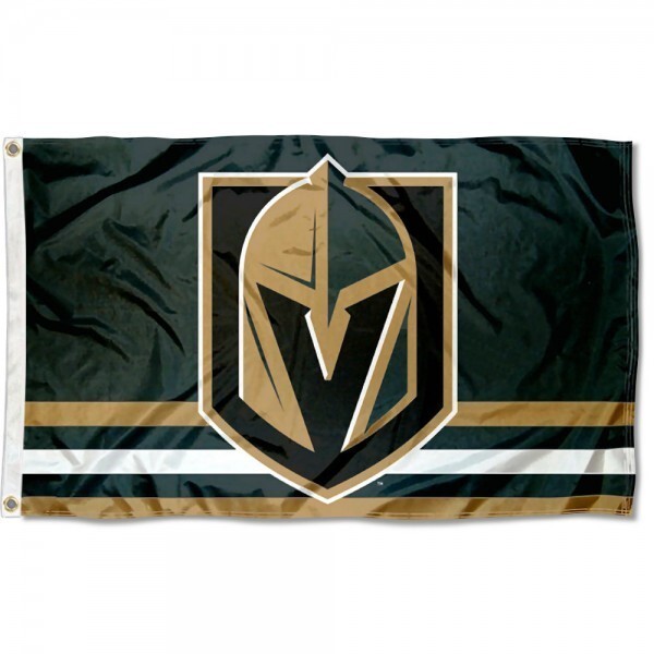 VEGAS GOLDEN KNIGHTS 3’X5′ FLAG/BANNER **100% FULL COLOR ON BOTH SIDES OF FLAG**