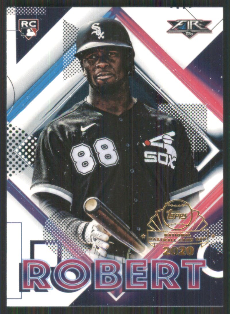2020 Topps Chrome Topps Fire Preview #FP-4 Luis Robert Chicago White Sox TW1310