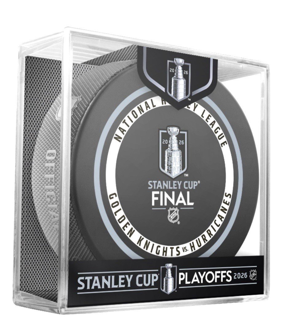 2026 STANLEY CUP FINAL OFFICIAL NHL GAME PUCK GAME 6 IN STOCK JUNE 27 – JULY 3