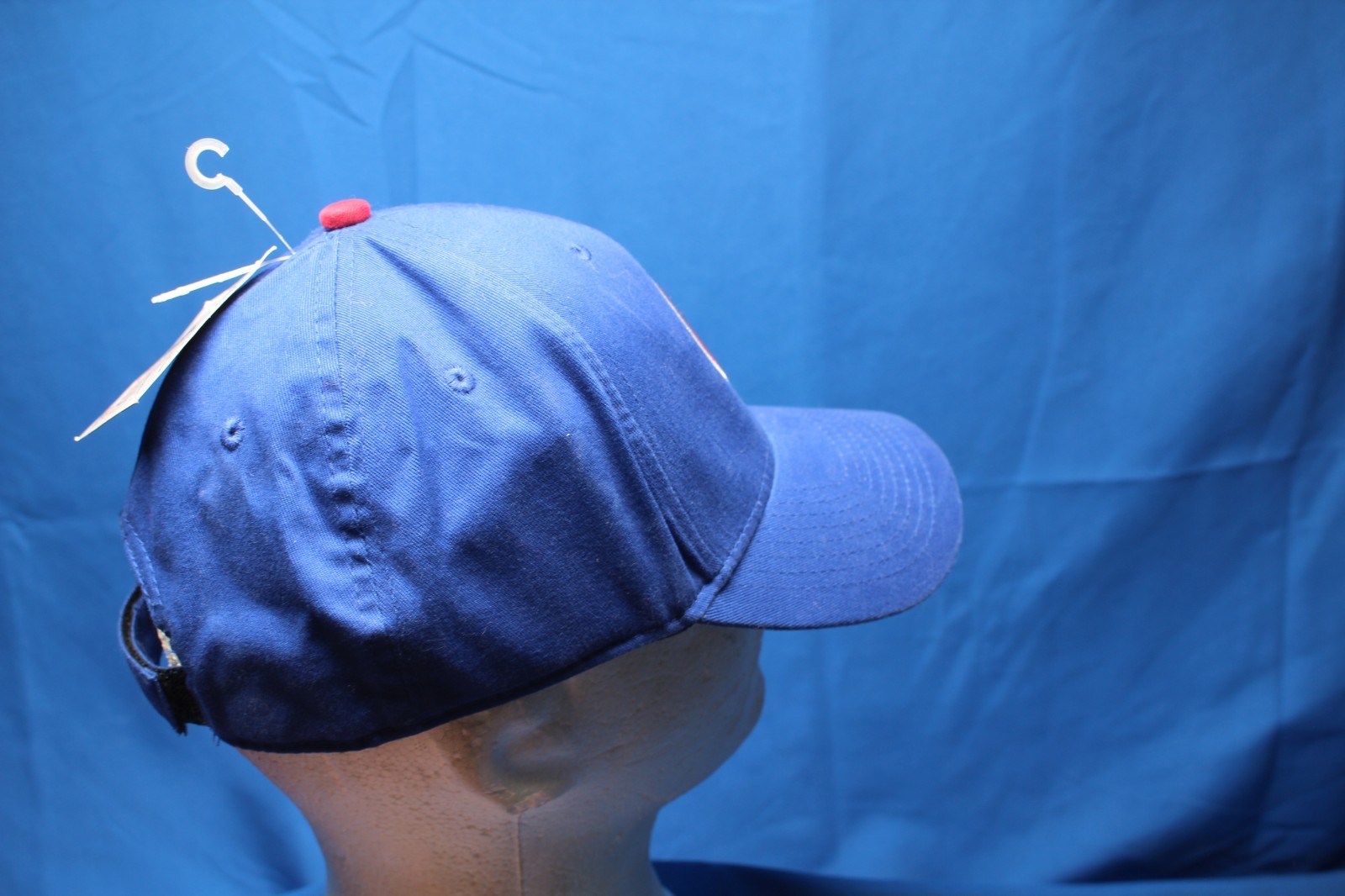 Chicago Cubs Hat Cap Adjustable Strapback Blue Solid Fan Favorite Cap MLB NEW
