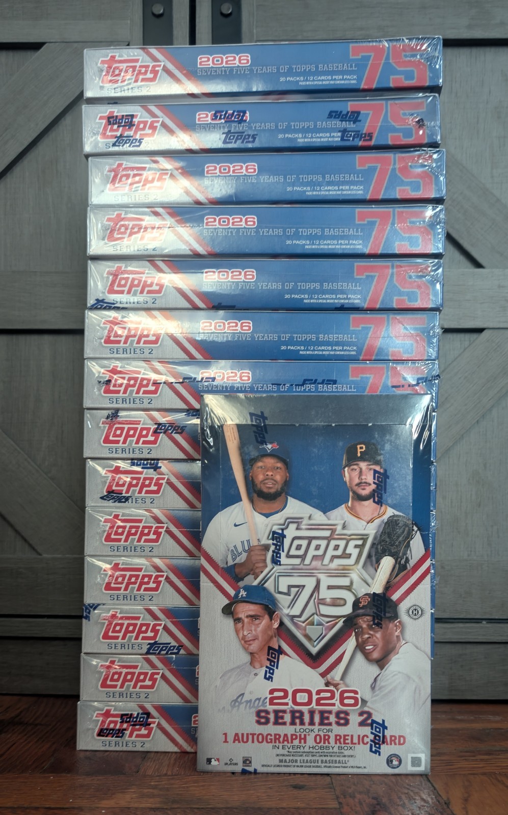 2026 Topps Series 2 Baseball Hobby Box Case – 15 Sealed Boxes IN HAND