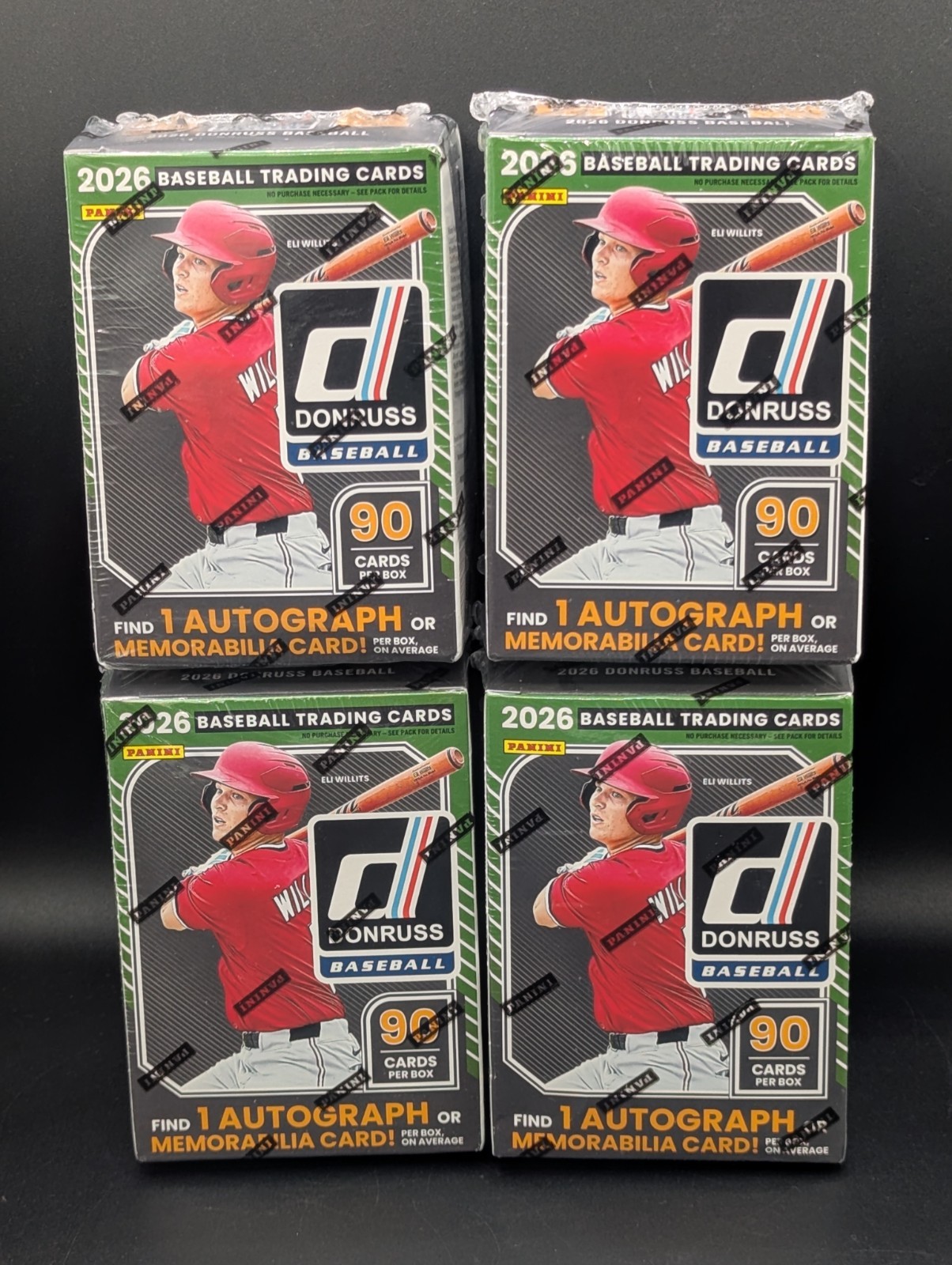 4X 2026 Panini Donruss Baseball Blaster Box Lot New Sealed