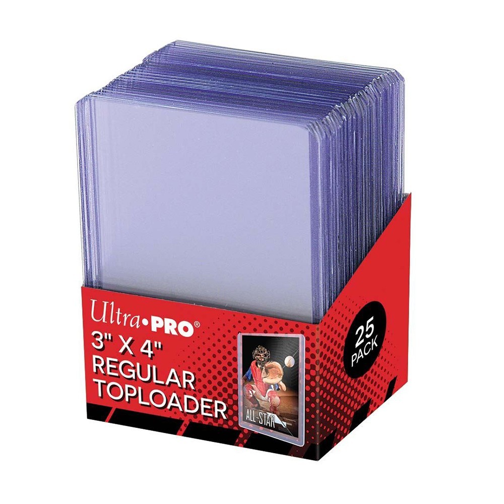 3″ X 4″ Ulta Pro Regular Top Loaders 35 pt. – Pack of 25, 50, 100, OR 200