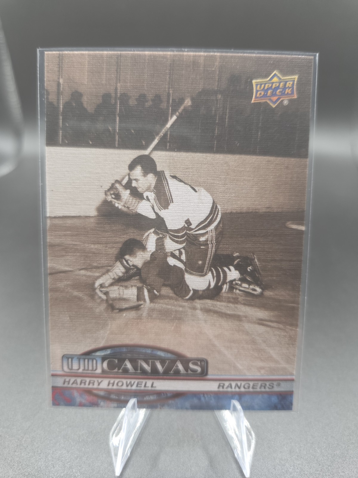 2025-26 Upper Deck Extended Series UD Canvas Legends Harry Howell Rangers #C-401