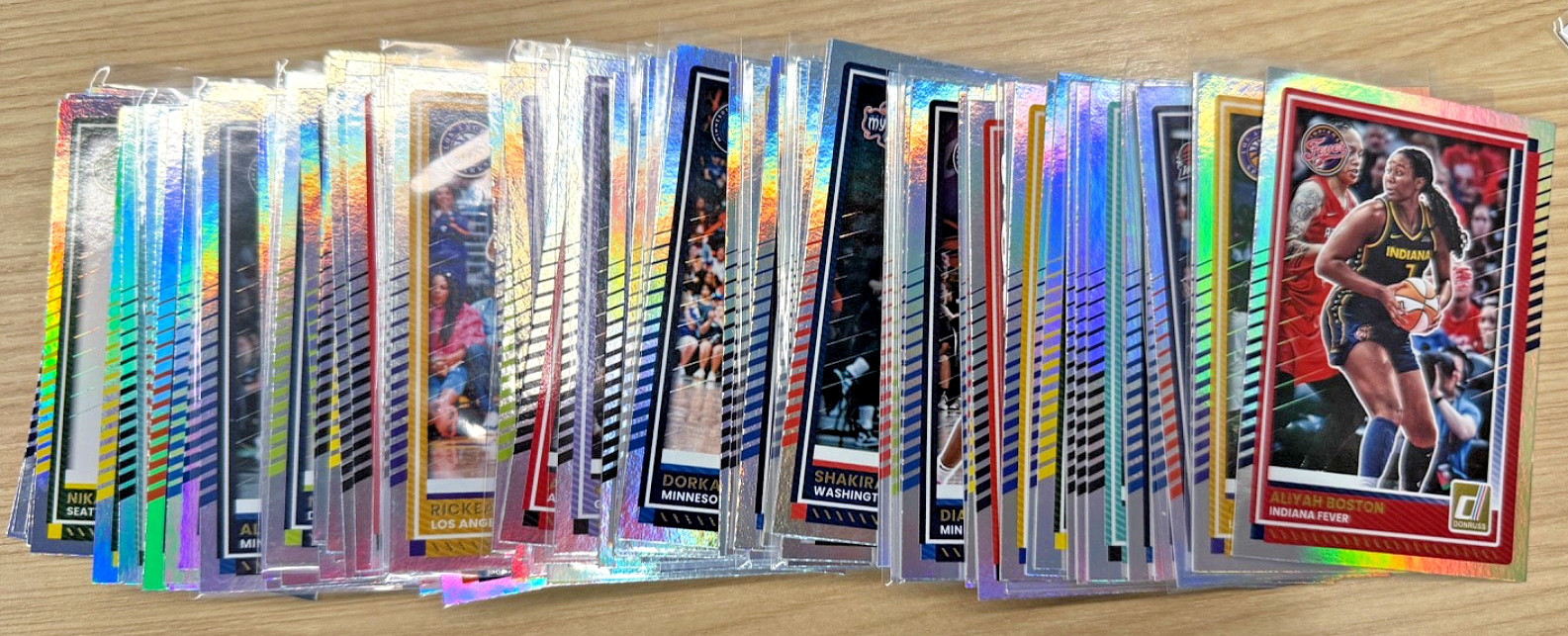 2025 WNBA Donruss – HOLO Parallel Base – RC – #1 – 98 CHOOSE YOUR CARD
