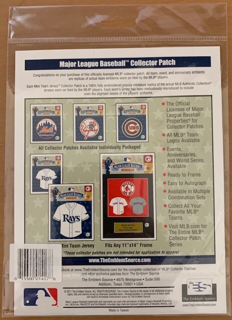 Vintage The Emblem Source 2012 World Series Fall Classic Patch Sealed New