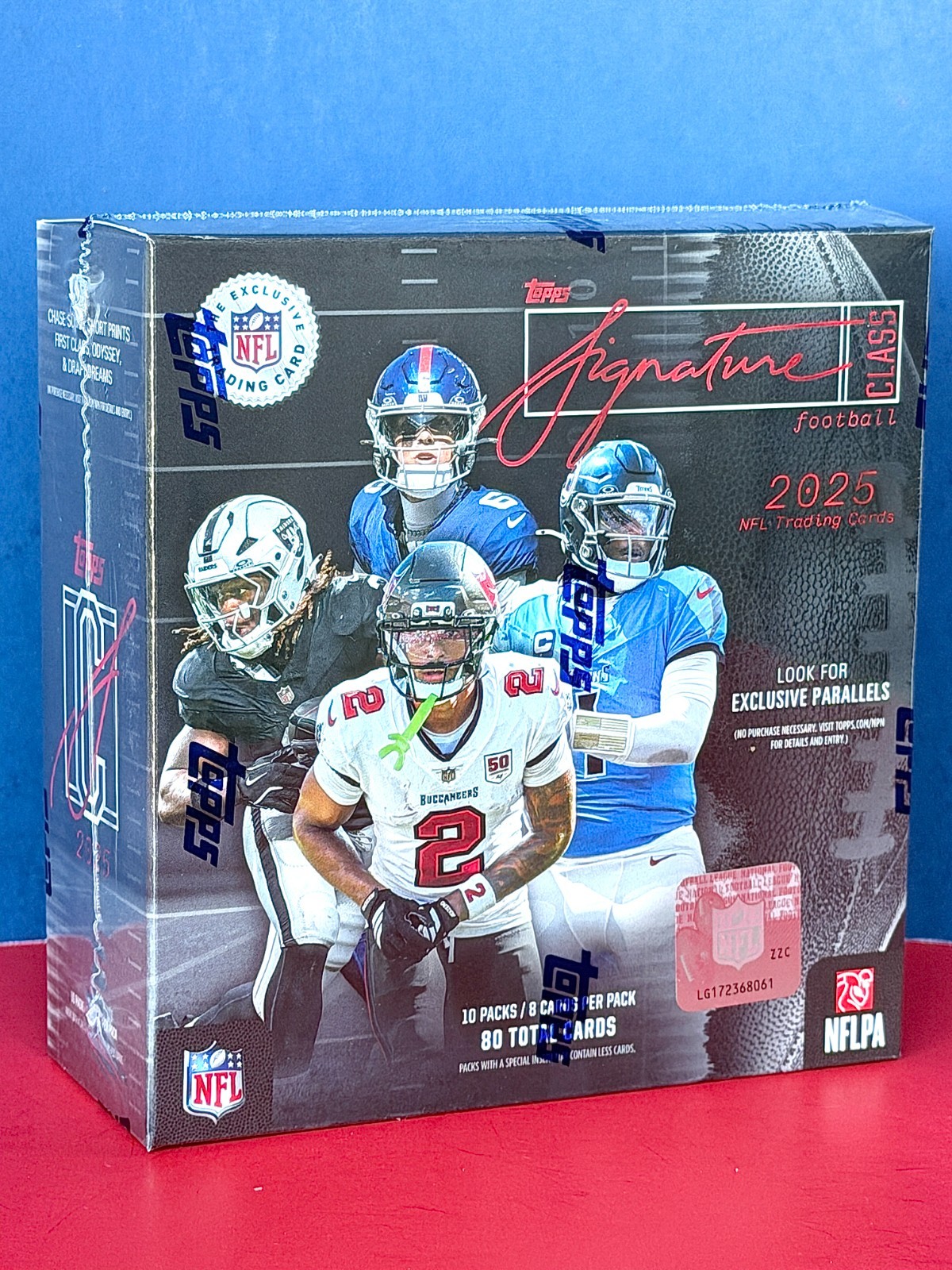 2025 Topps SIGNATURE CLASS FOOTBALL Sealed Mega Box 80-Cards SUPER SHORT PRINTS❗