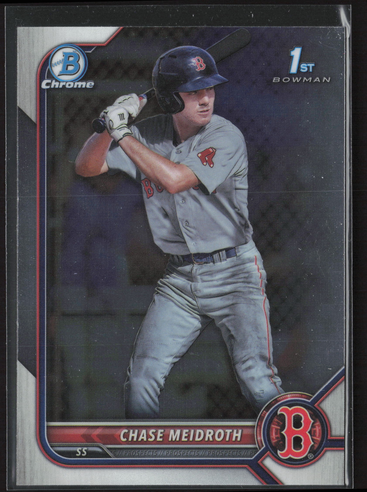 2022 Bowman Draft Chase Meidroth BDC-92 1st Chrome | Chicago White Sox