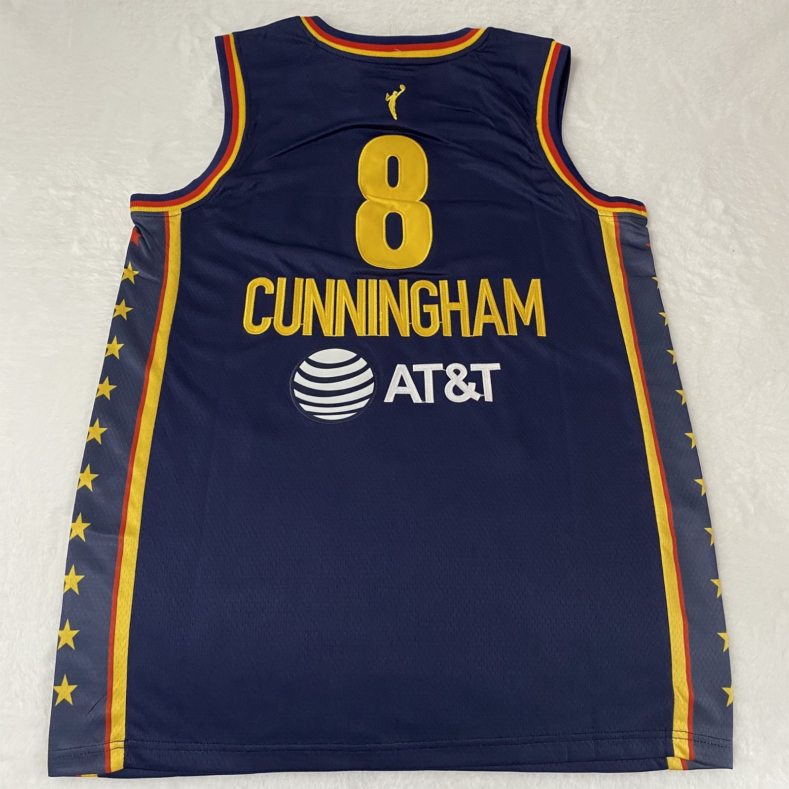 Sophie Cunningham #8. Sewn version. Black. Custom Jersey. Men’s Sizes S–2XL