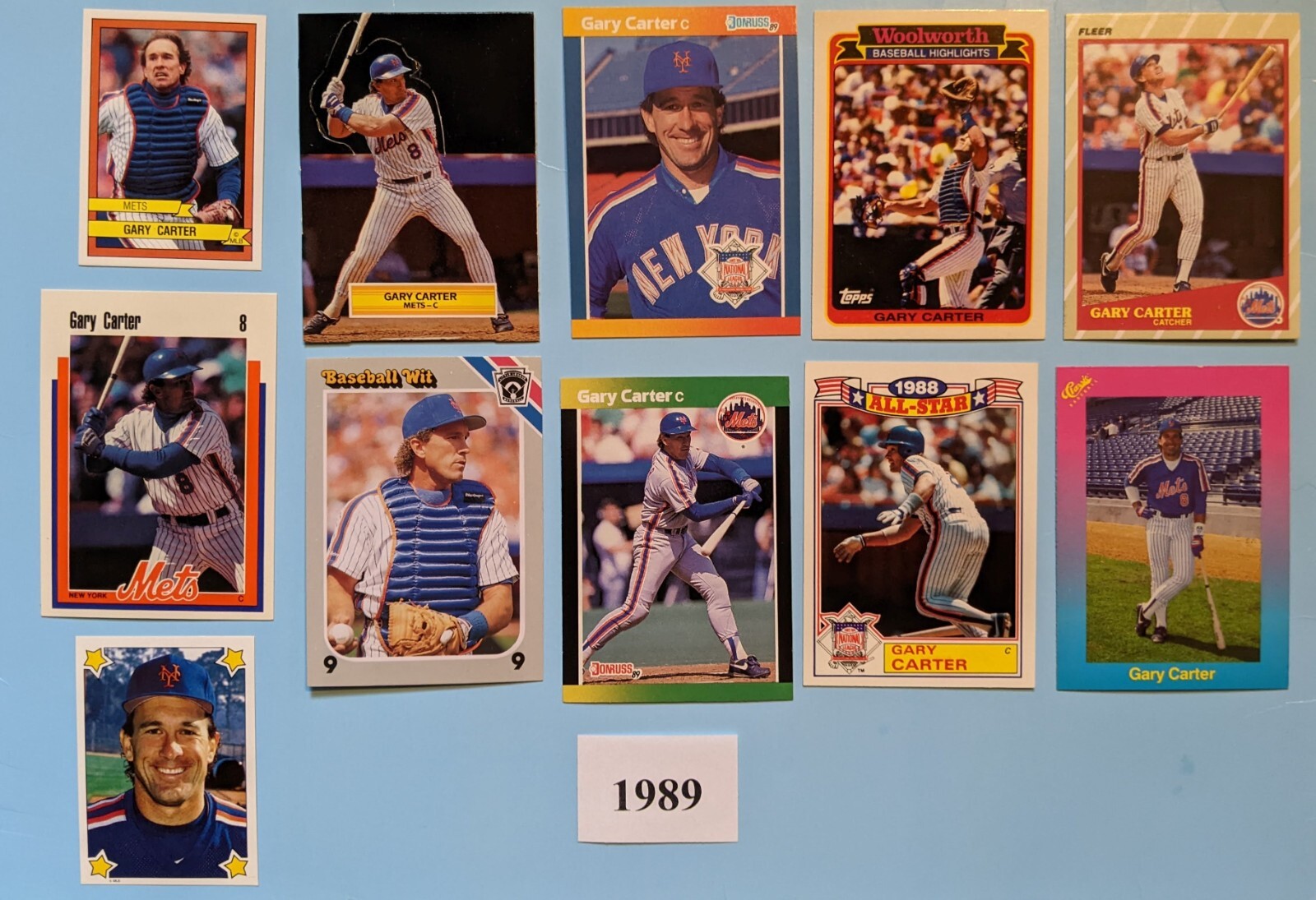 U Pick from over 200 different Gary Carter items – Oddball & More