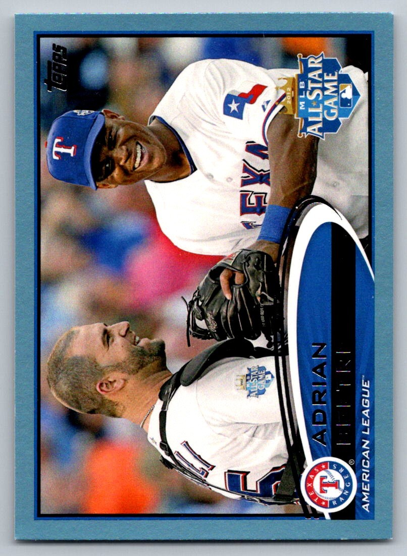 2012 Topps Blue Adrian Beltre US220