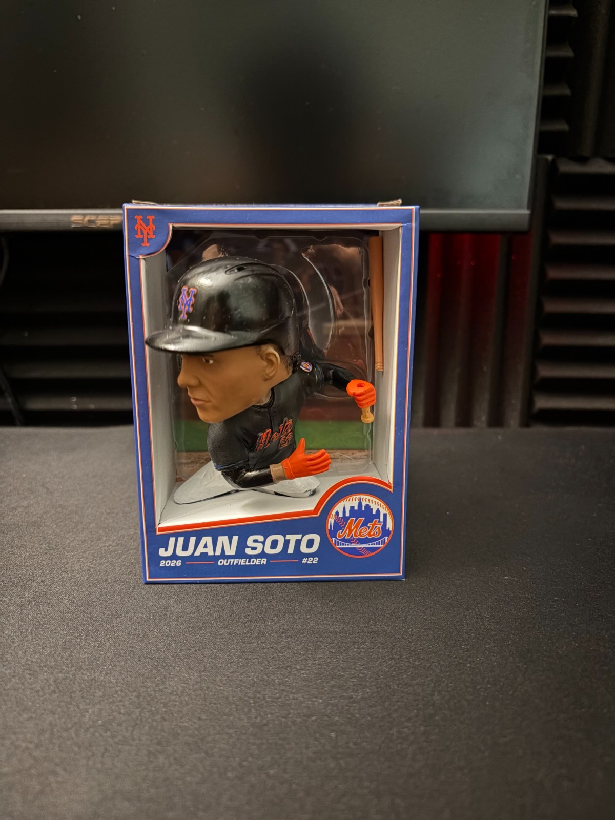 2026 New York Mets Juan Soto Baseball Card Bobblehead SGA 6/25/26 Fast Shipping