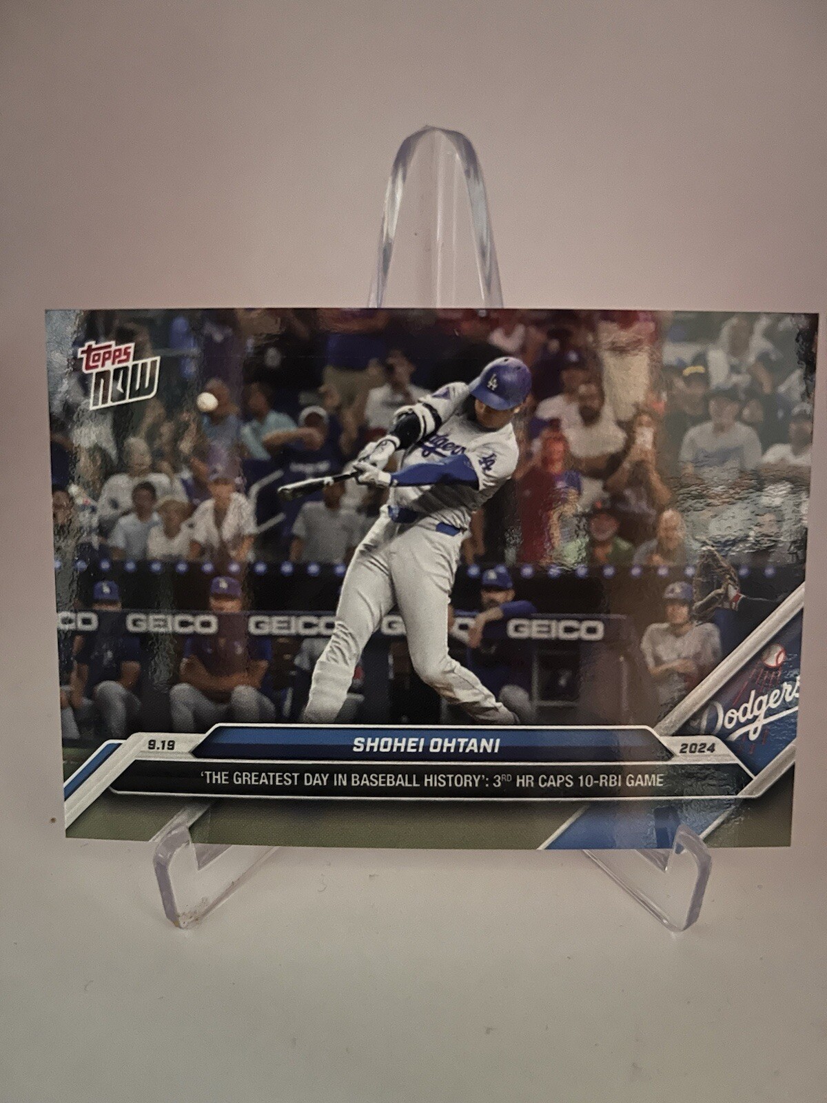 2024 Topps Now Shohei Ohtani #723 “The Greatest Day In Baseball History”
