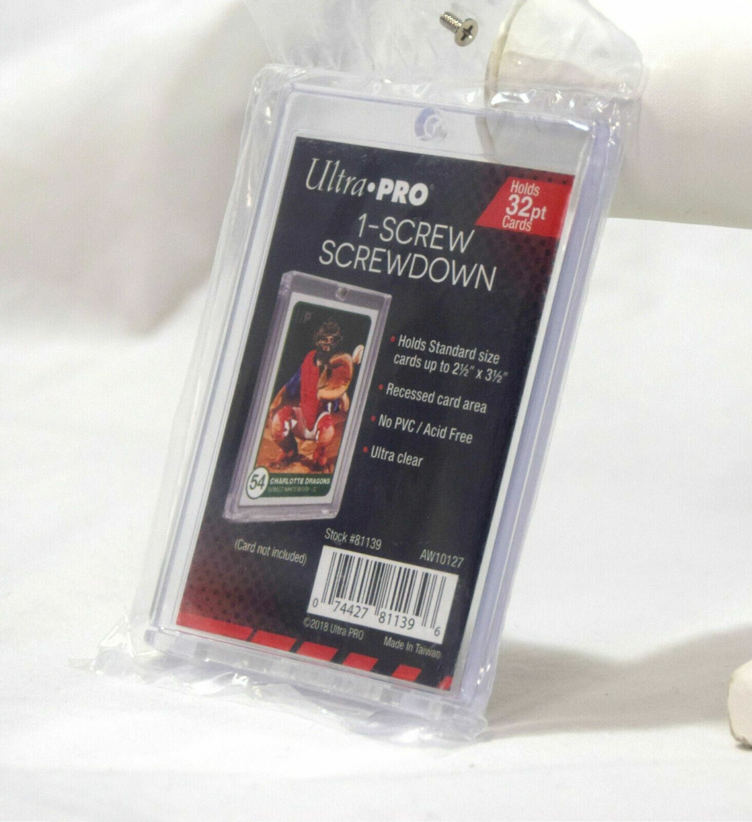 NEW Ultra Pro 1-Screw Screwdown Trading Card Case Sports Gaming Magic MTG 81139