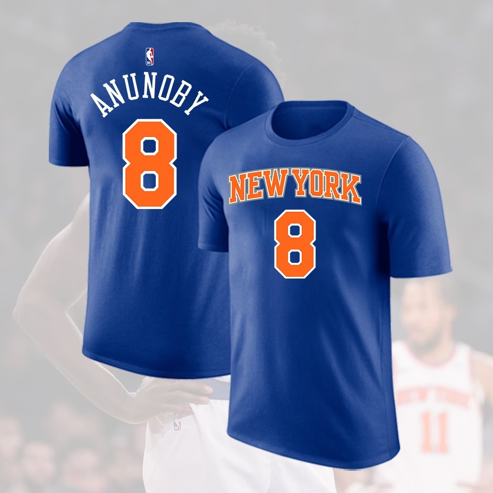 HOT – OG Anunoby #8 New York Knicks 2026 Player Name & Number S-5XL For Fans