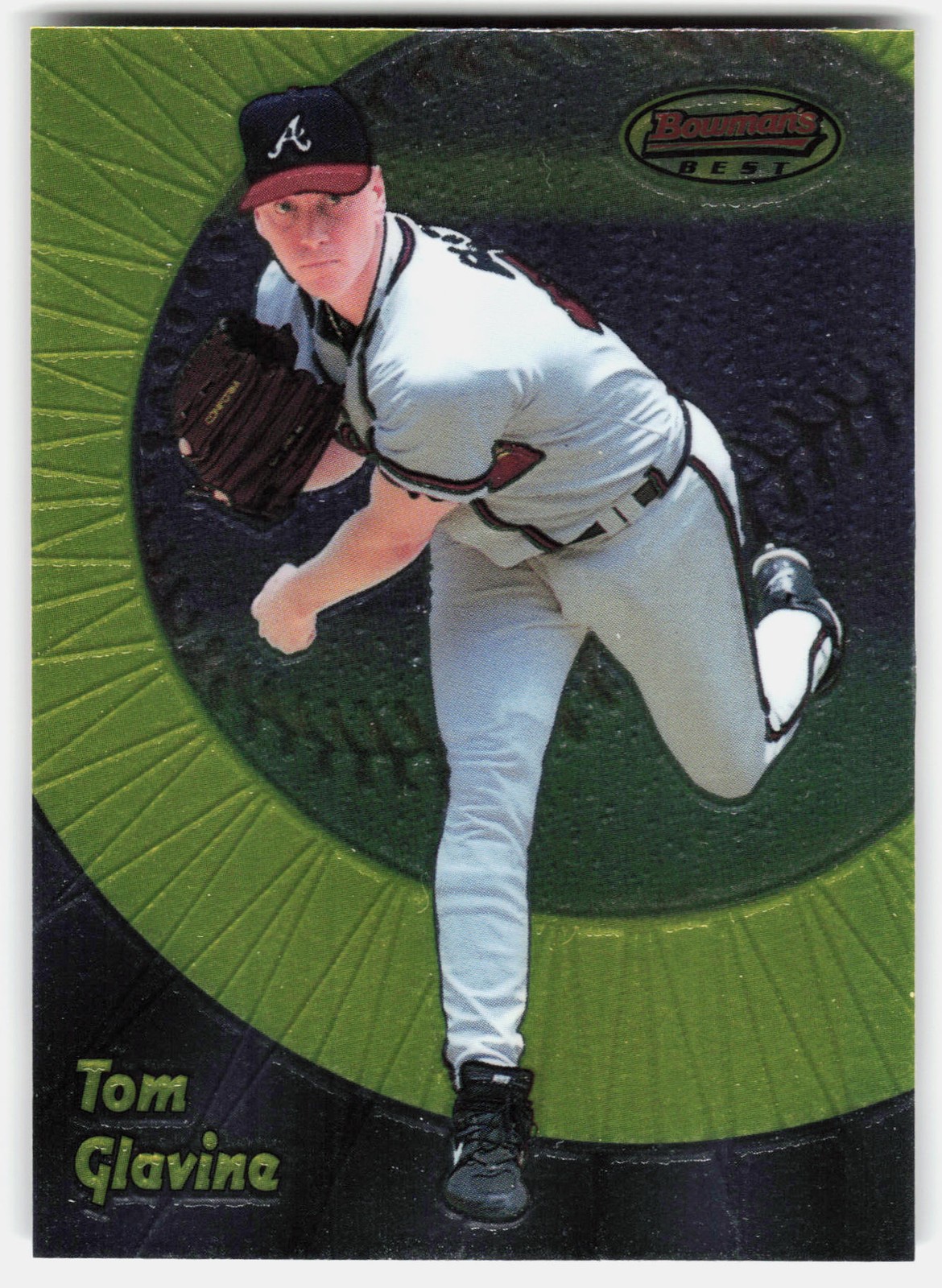 1998 Bowman’s Best Tom Glavine #67 Atlanta Braves
