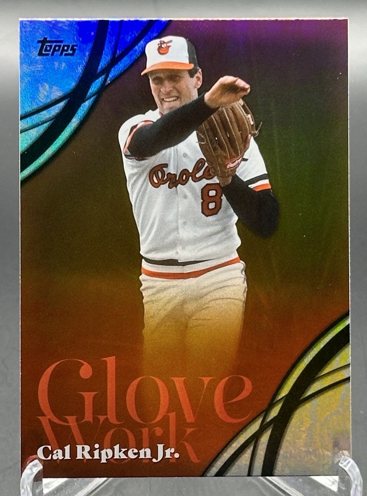 2026 Topps Series 2 – Glove Work #GW-14 Cal Ripken Jr. – Baltimore Orioles