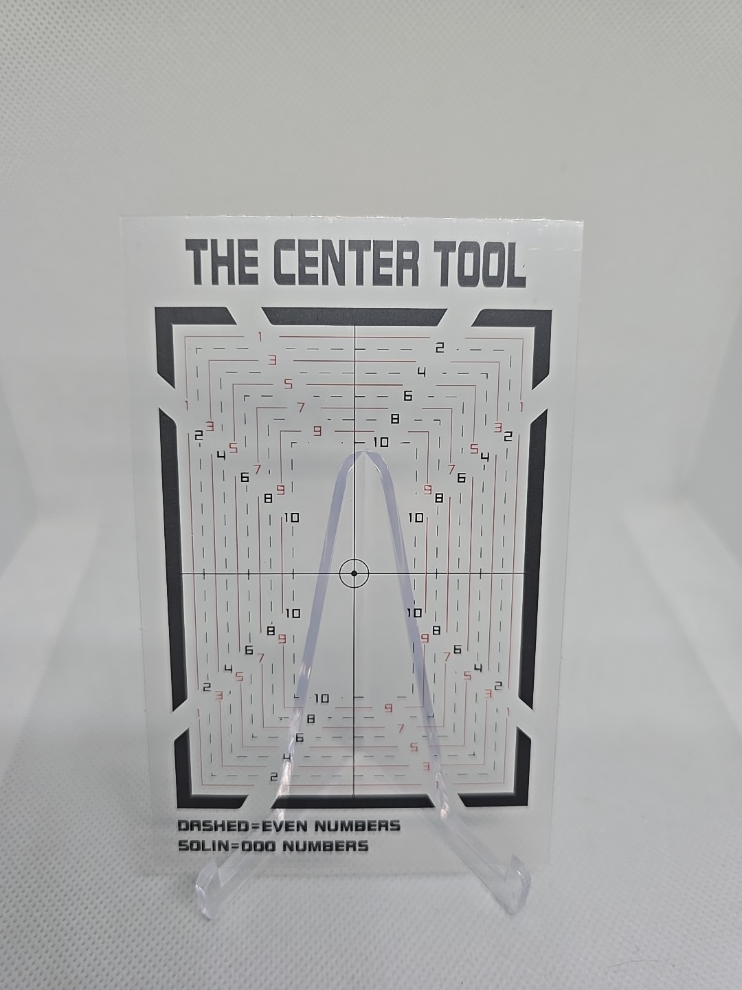 Card Grading Centering Tool Card “The Center Tool”